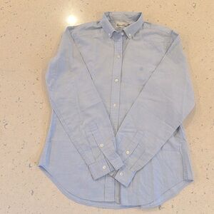 Vintage Gloria Vanderbilt women’s Blue Button-Down Shirt